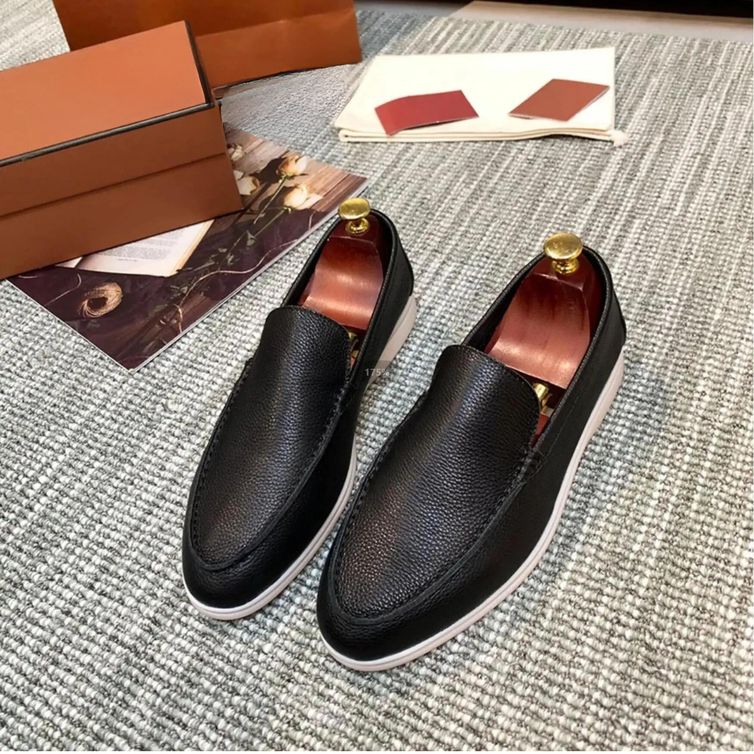 Herren Slipper aus hochwertigem Rindsleder von Berg-Feldt