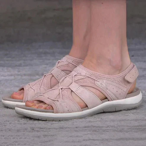 Berg-Feldt | Stützende und weiche, verstellbare orthopädische Sandalen für Damen