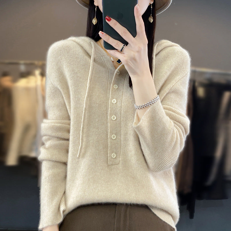 Fudus Kapuzenpullover mit Kordelzug