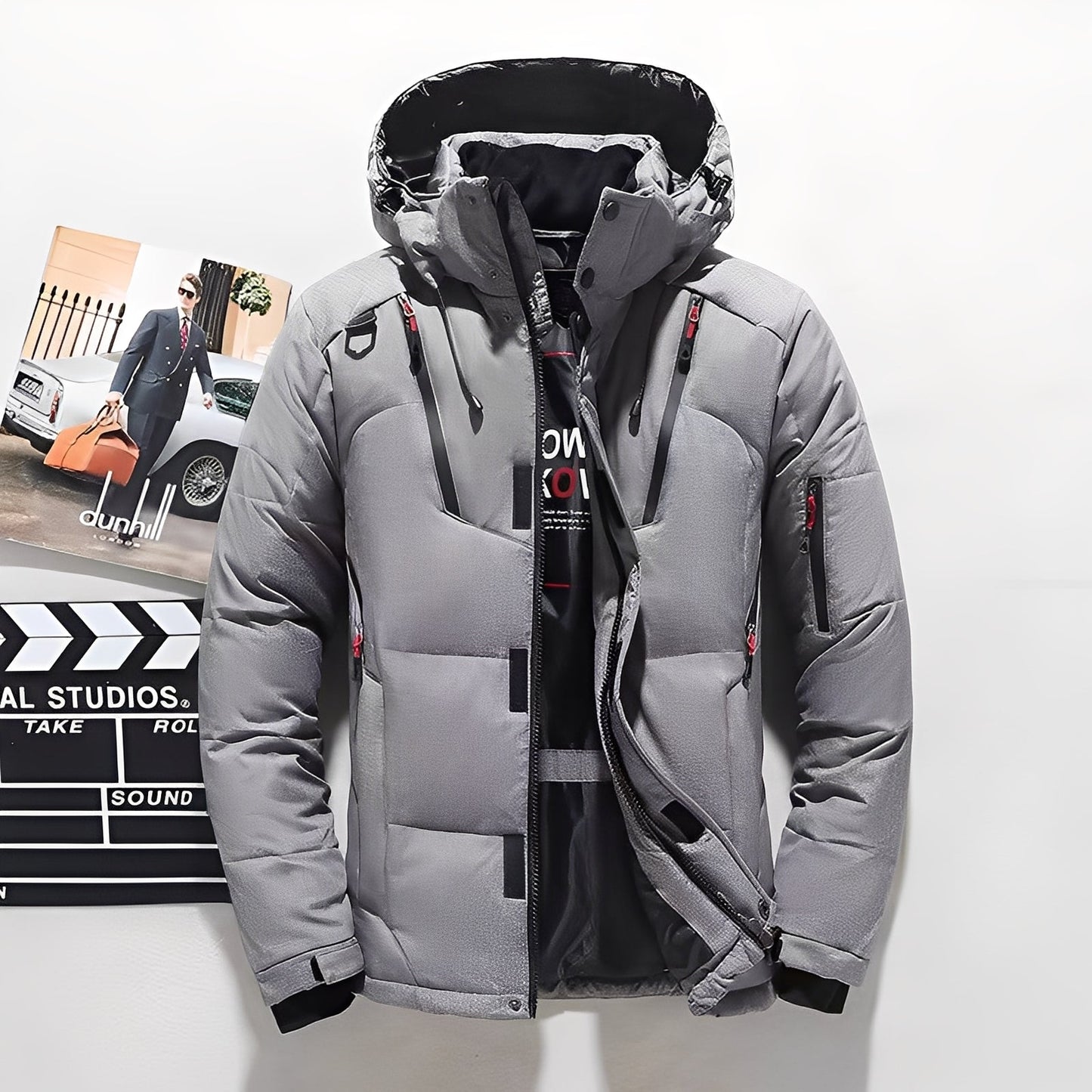 Berg-Feldt | Moderne, Dicke Winterjacke für Männer