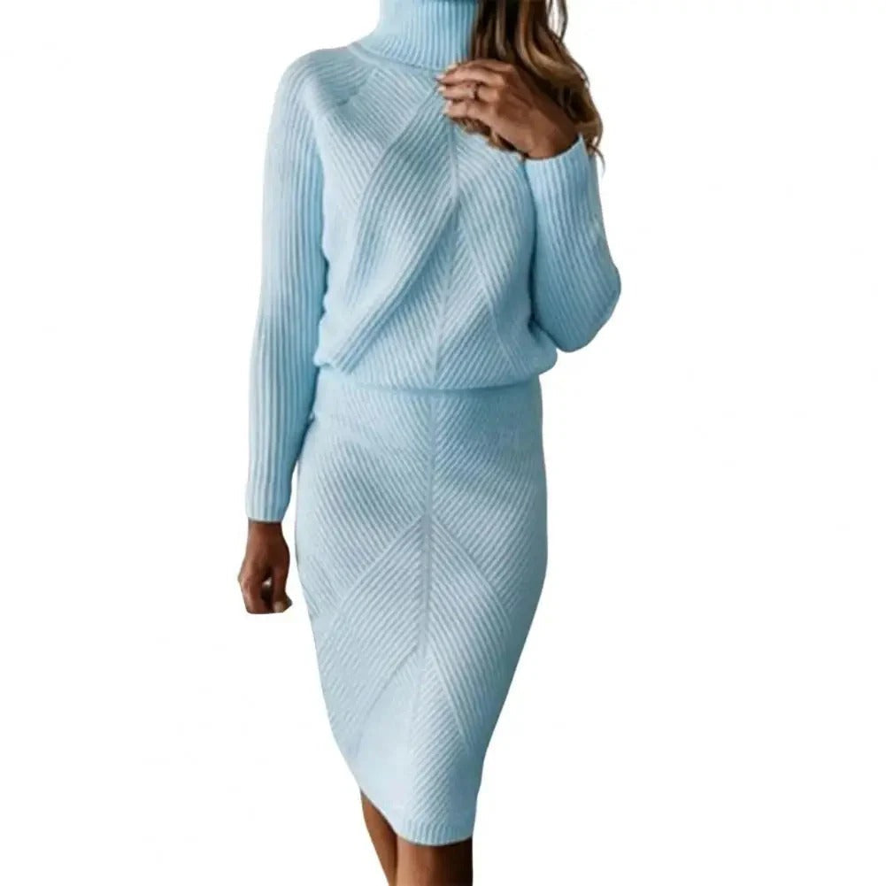 Lilli : Ensemble moderne pull et jupe pour femme
