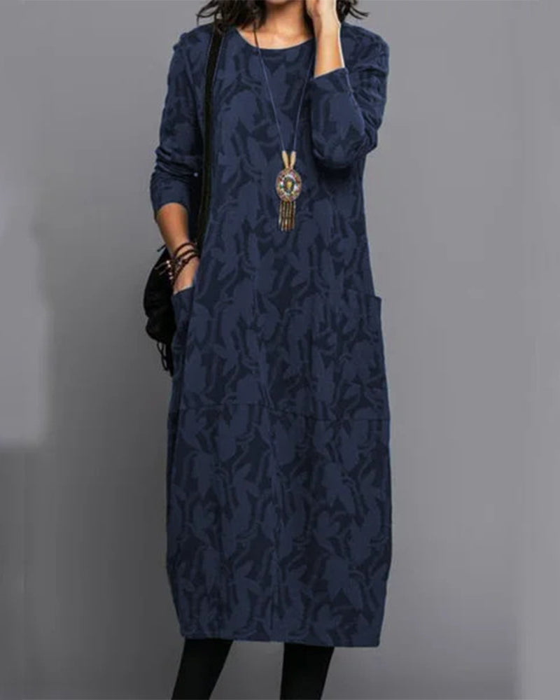 Robe longue à imprimé et poches Kirsten®