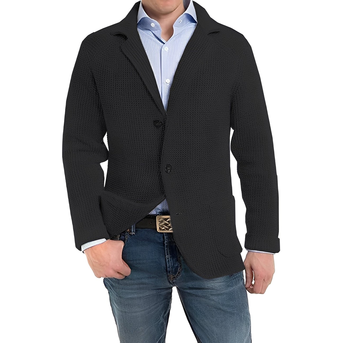 Berg-Feldt | Elegante Jacke mit Klapptaschen für Männer