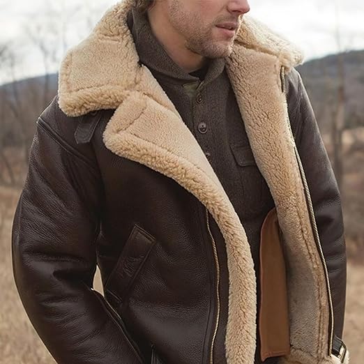 Berg-Feldt | Herren Kunstlederjacke