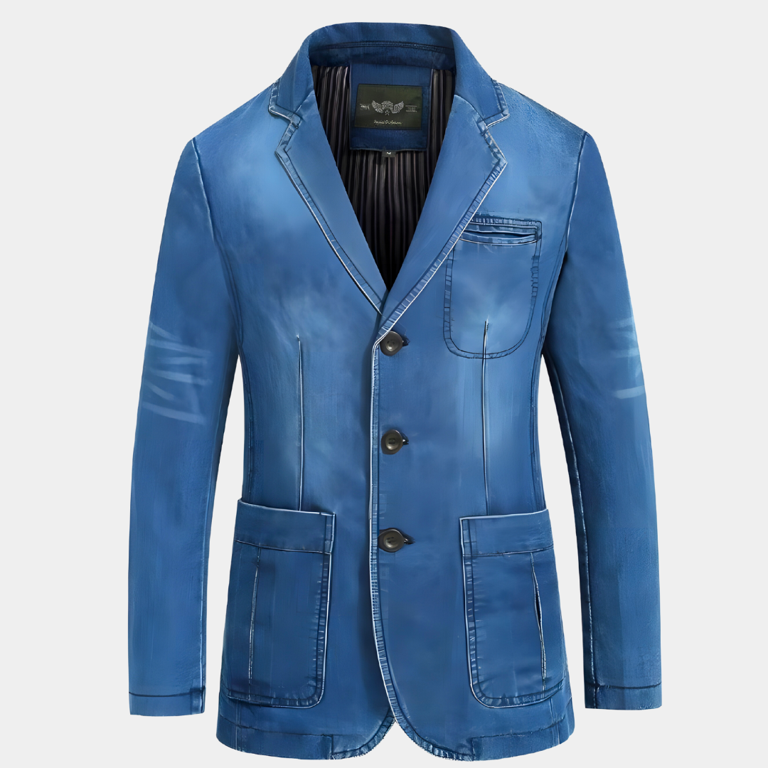 Berg-Feldt | Klassisches Denimjacke für Herren