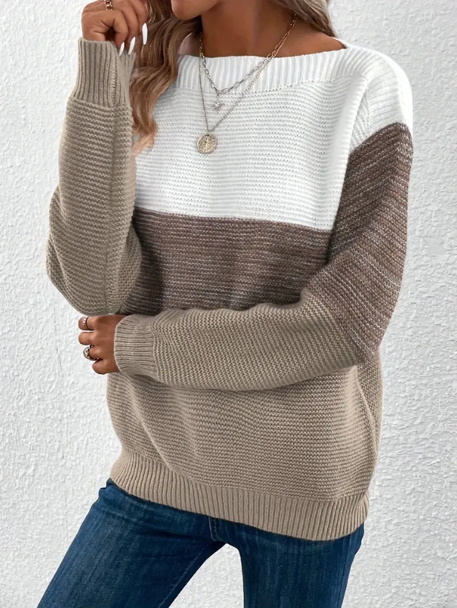 Berg-Feldt | Eleganter Langarm Pullover mit Fallenden Schultern