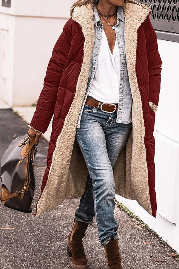 Berg-Feldt | Trendige Jacke mit Kapuze und Betontem Kragen