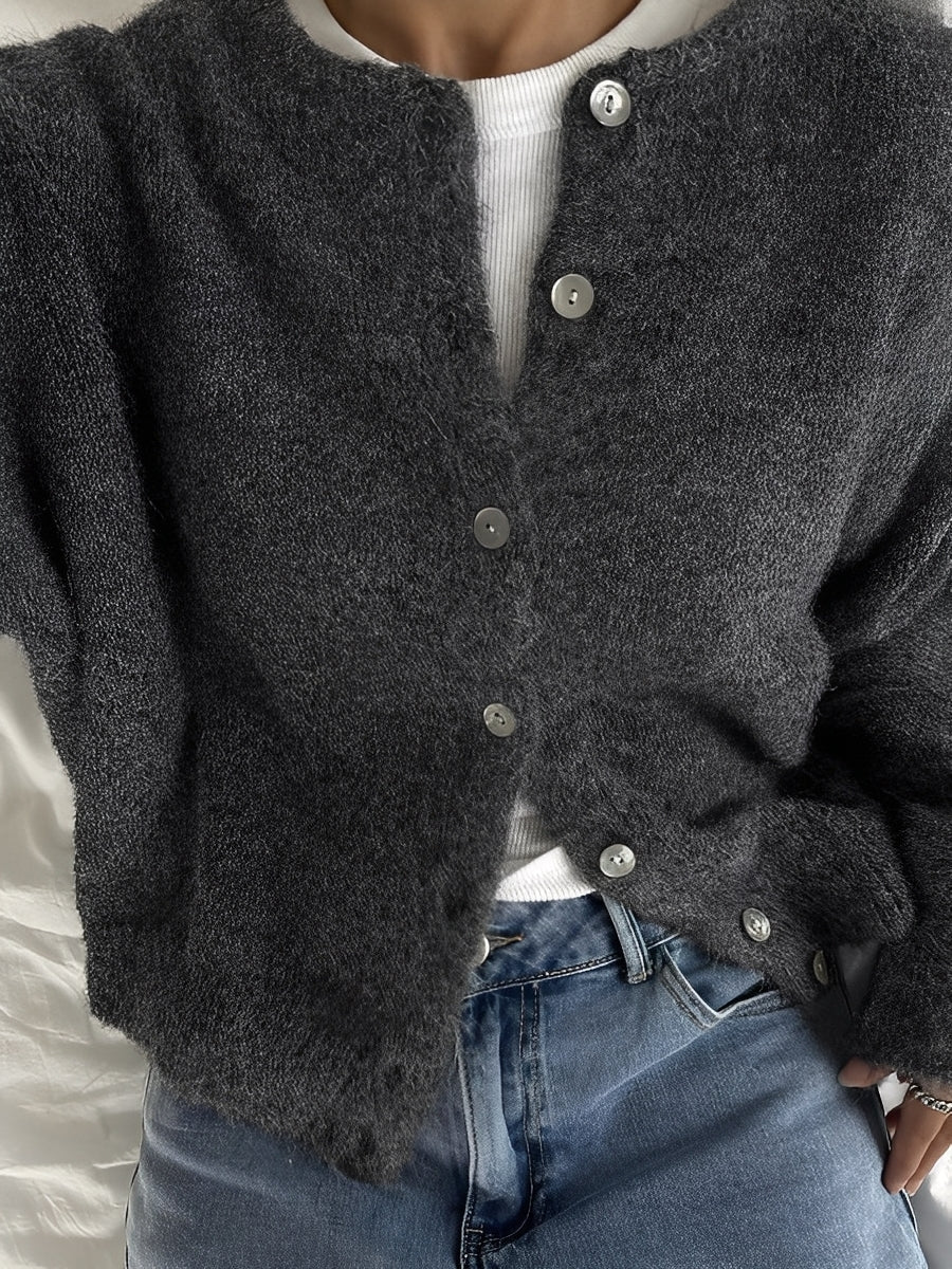 Berg-Feldt | Manteau vintage en laine boutonnée pour femme