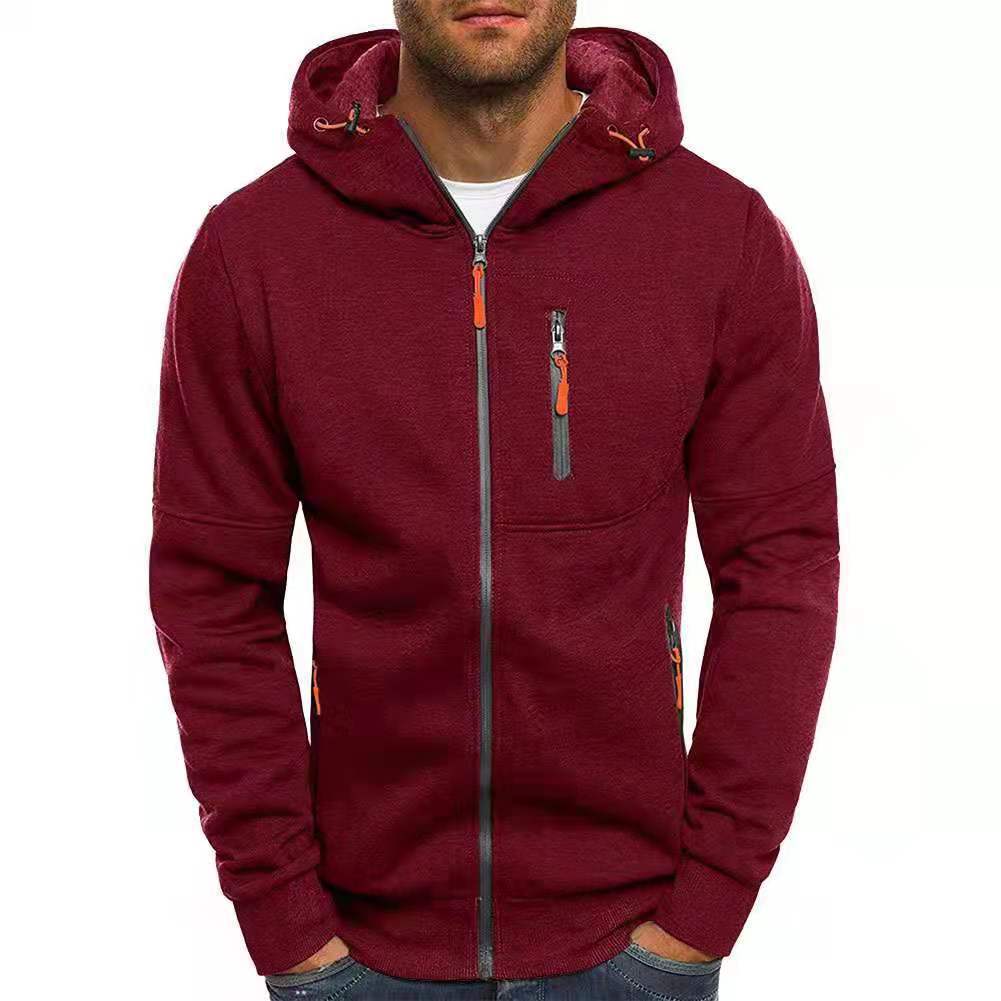Sweat à capuche zippé doublé polaire Fudus