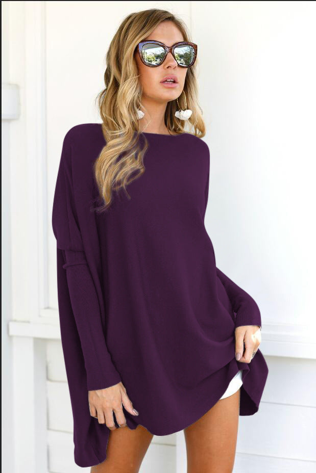 Asymmetrischer Damen-Strickpullover in Oversize von berg-feldt