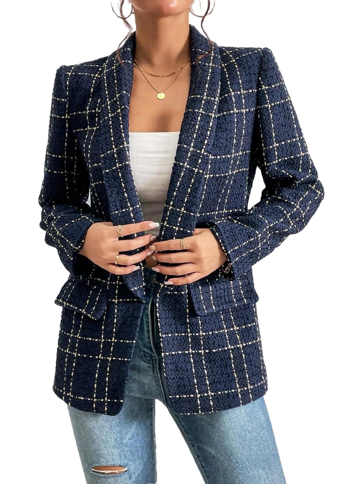 Berg-Feldt | Karierter Blazer