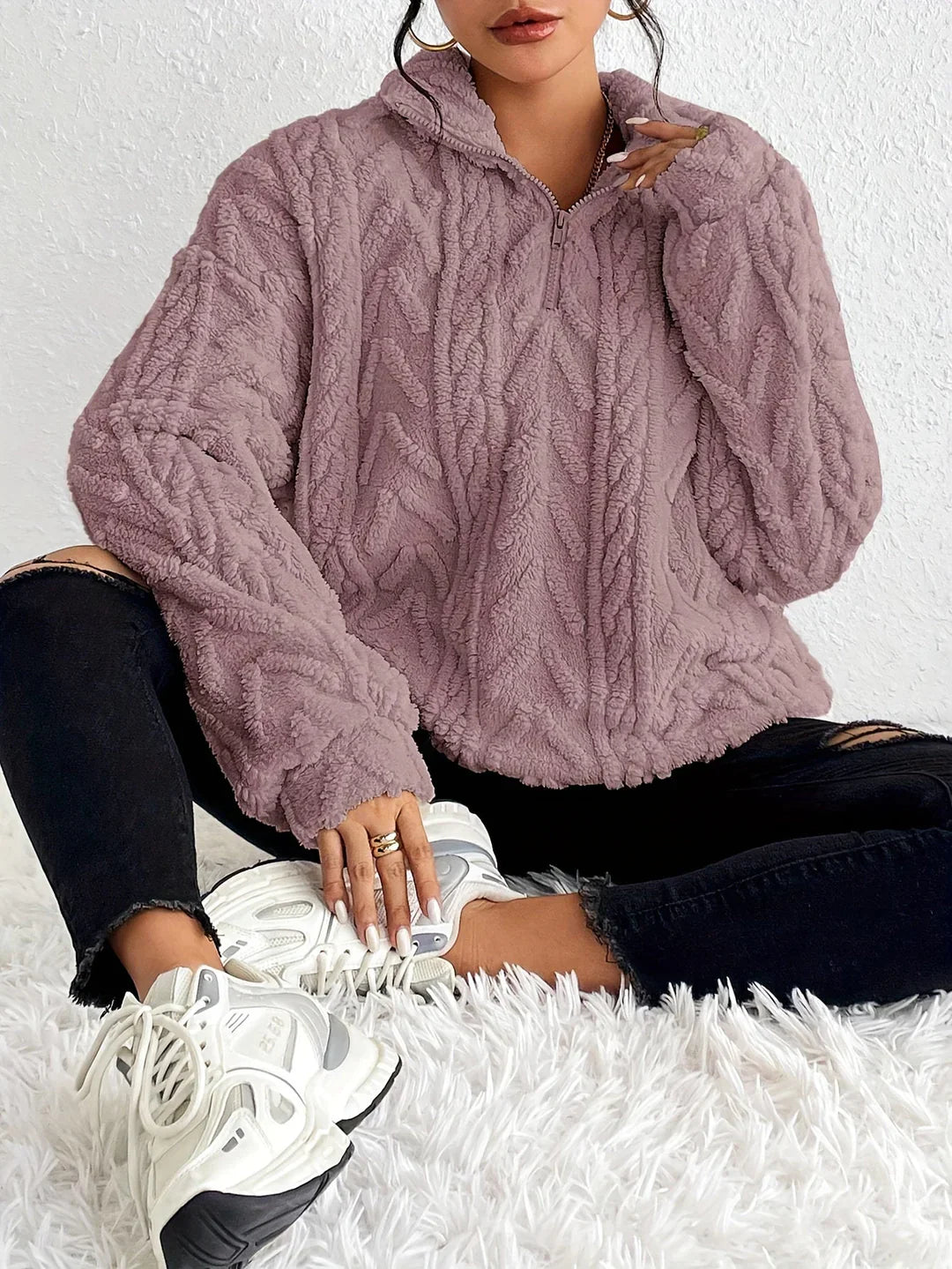 Pullover mit Reissverschluss von IRMA