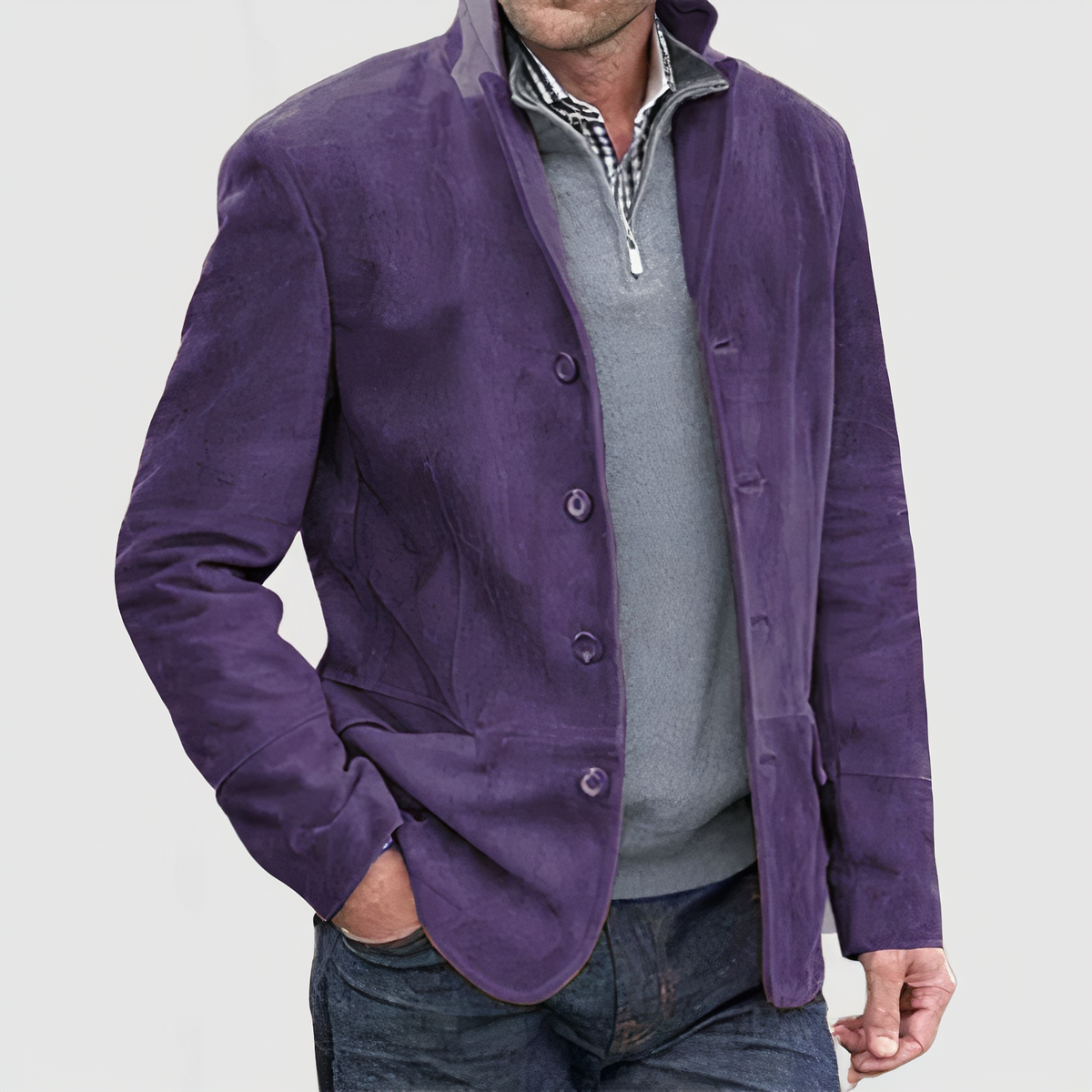 Berg-Feldt | Veste vintage à boutons