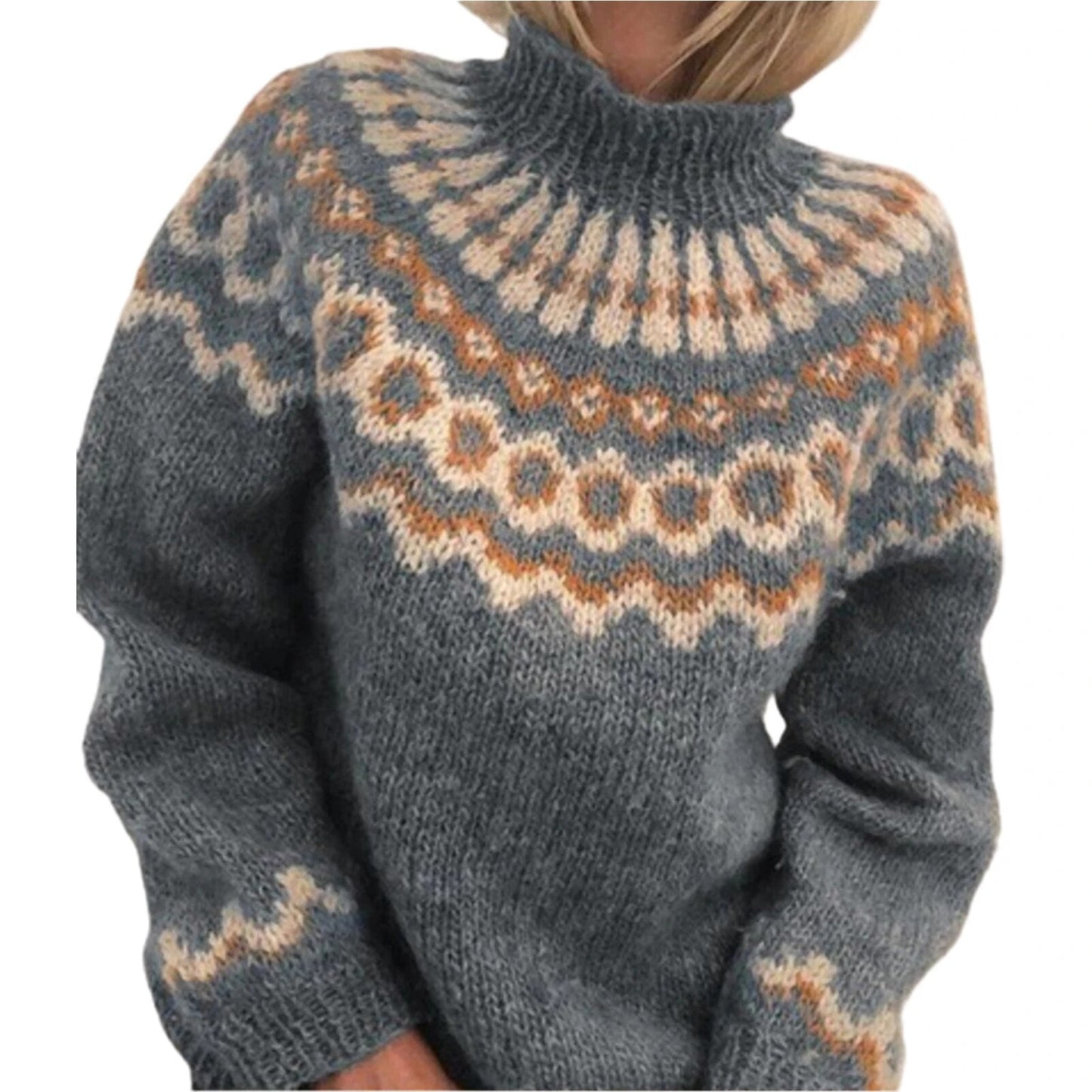 Damen-Rollkragenpullover Athena