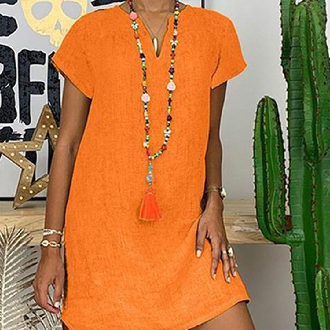 Robe décontractée en coton Connie