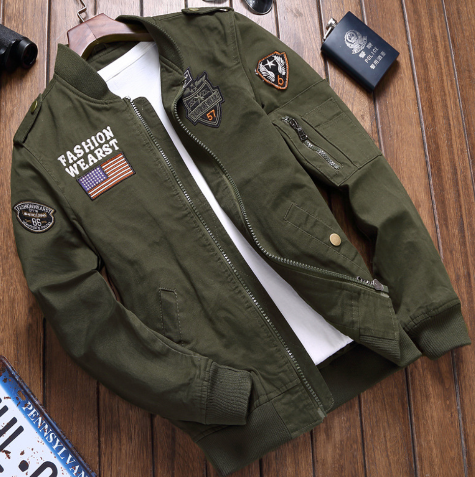 Robuste Herren-Militärjacke von Berg-Feldt
