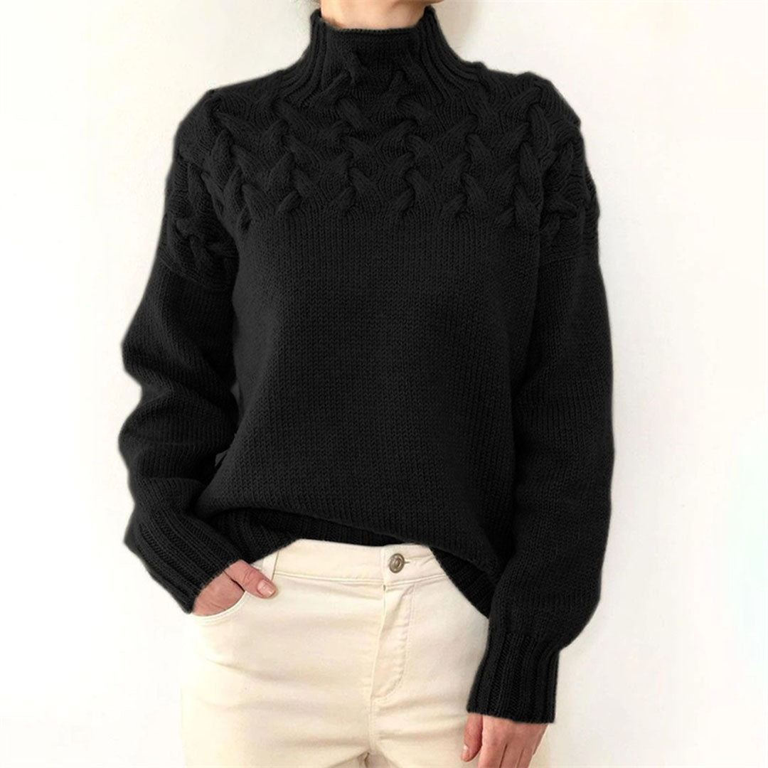 Berg-Feldt | Eleganter Pullover mit Rollkragen