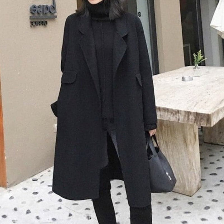 Berg-Feldt | Modischer Knielanger Wintermantel