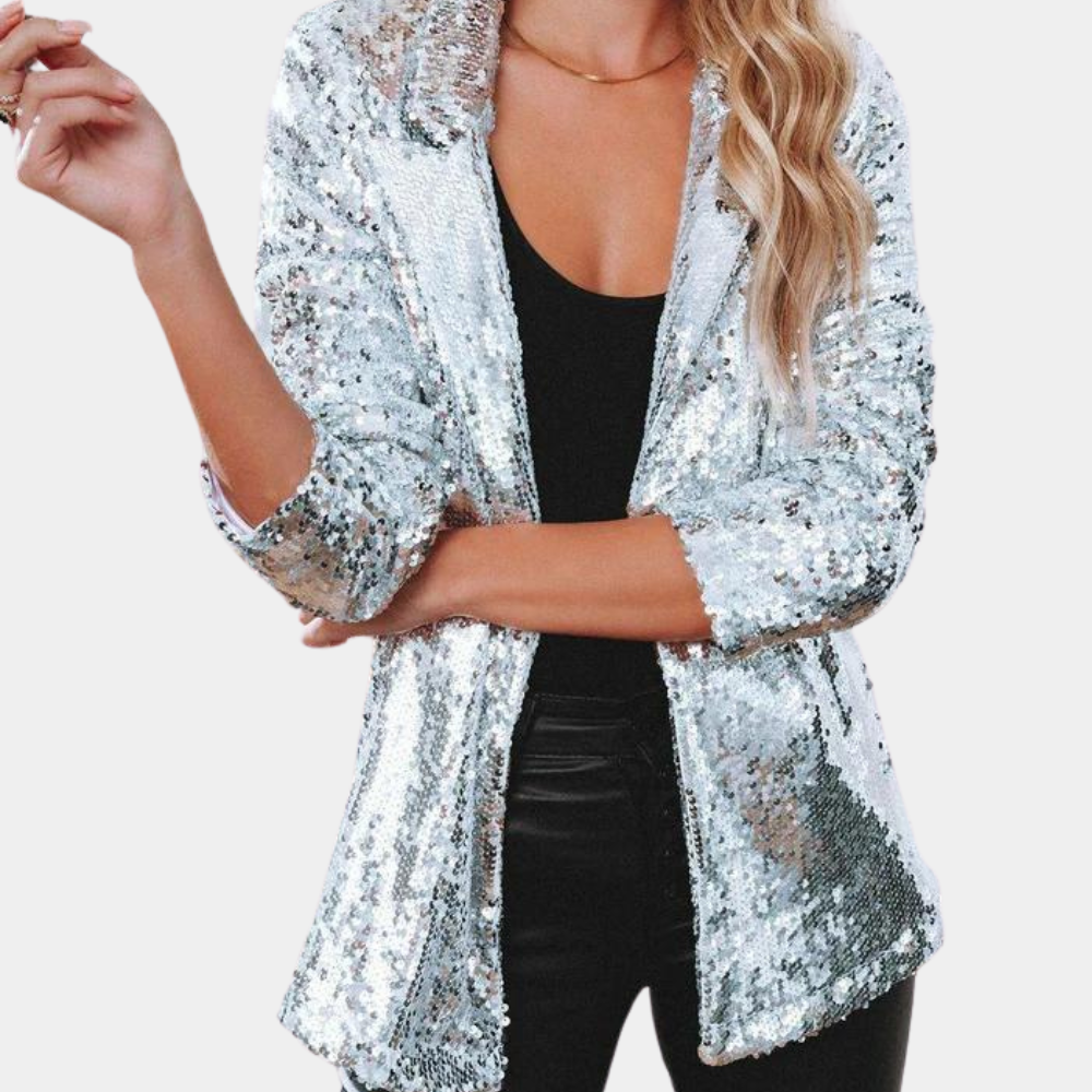 Berg-Feldt | Stylischer Blazer mit Pailletten für Frauen