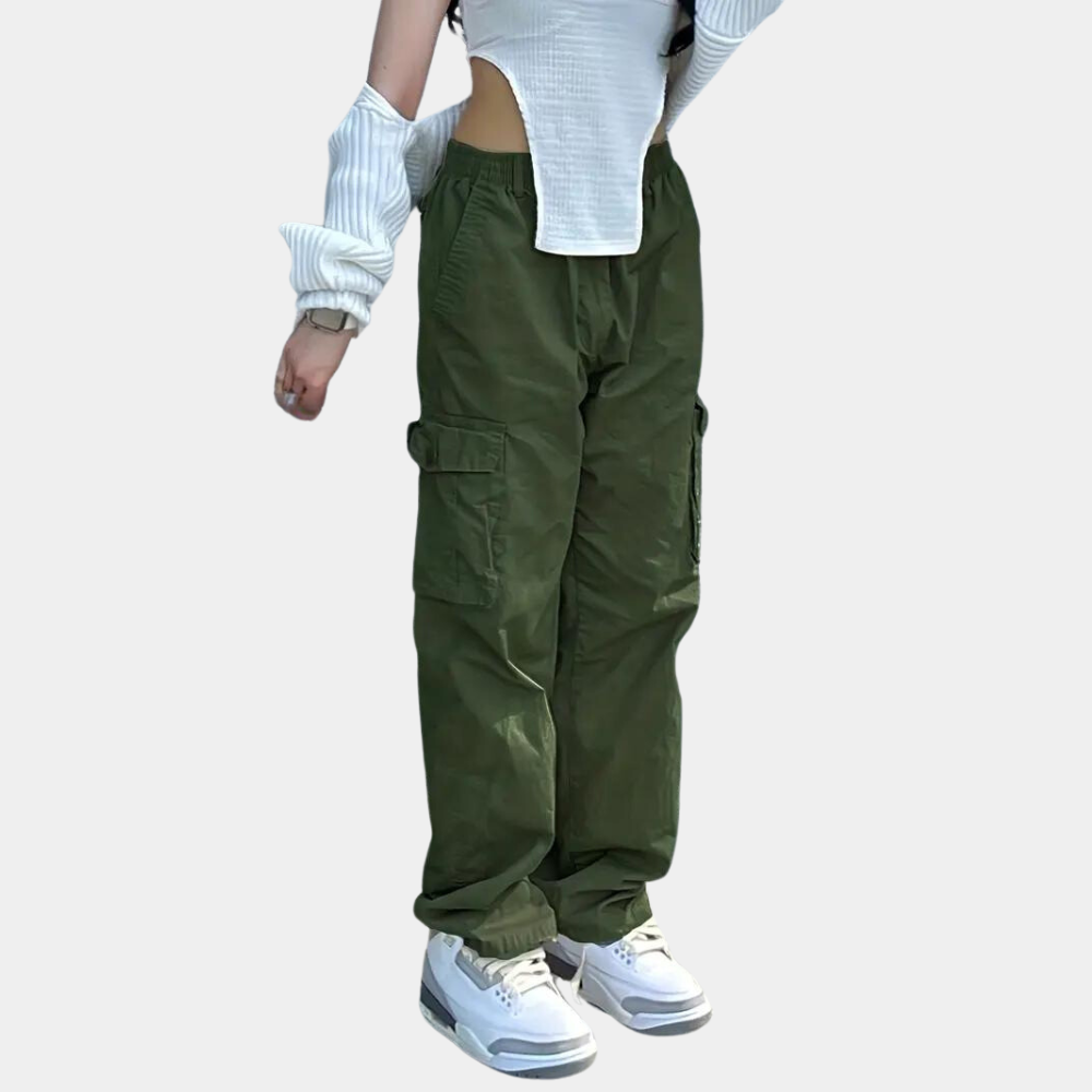 Pantalon cargo femme Carina – stylé et décontracté