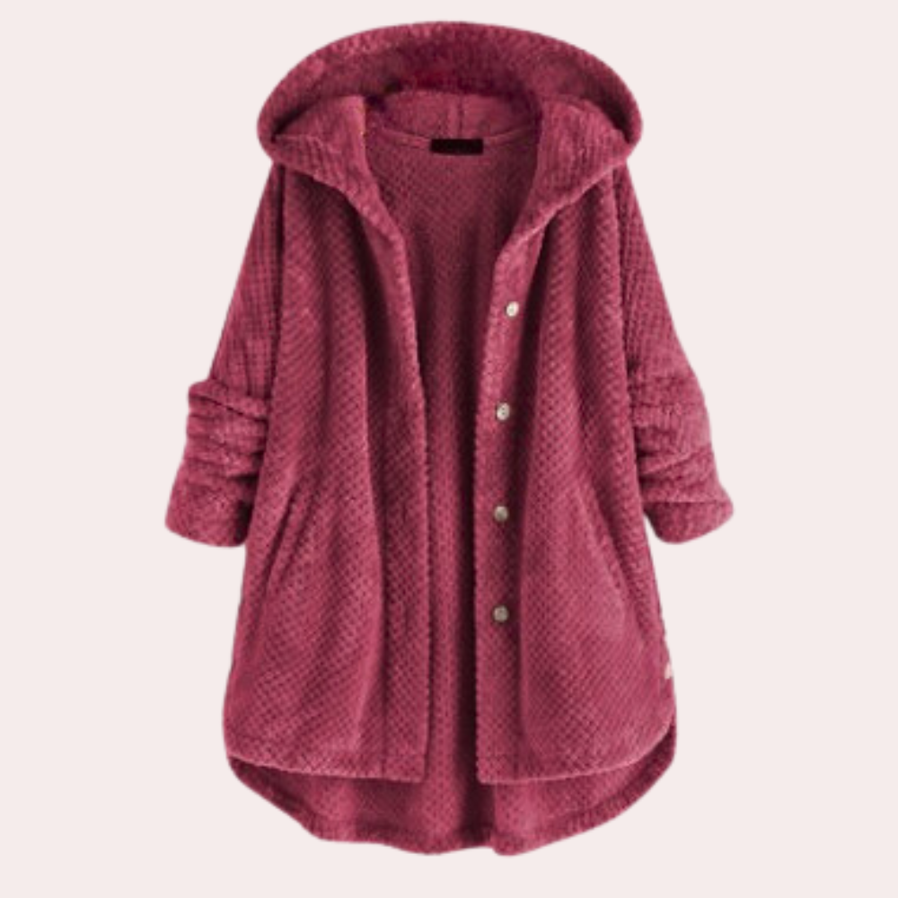 Berg-Feldt | Moderne Sherpa Jacke Schicke Details Gemütlich und Trendy