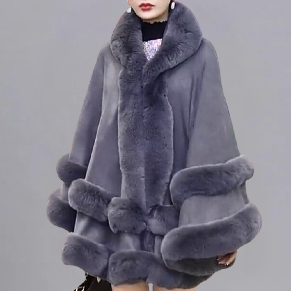 Berg-Feldt | Elegante Kap Mantel für Frauen für den Winter