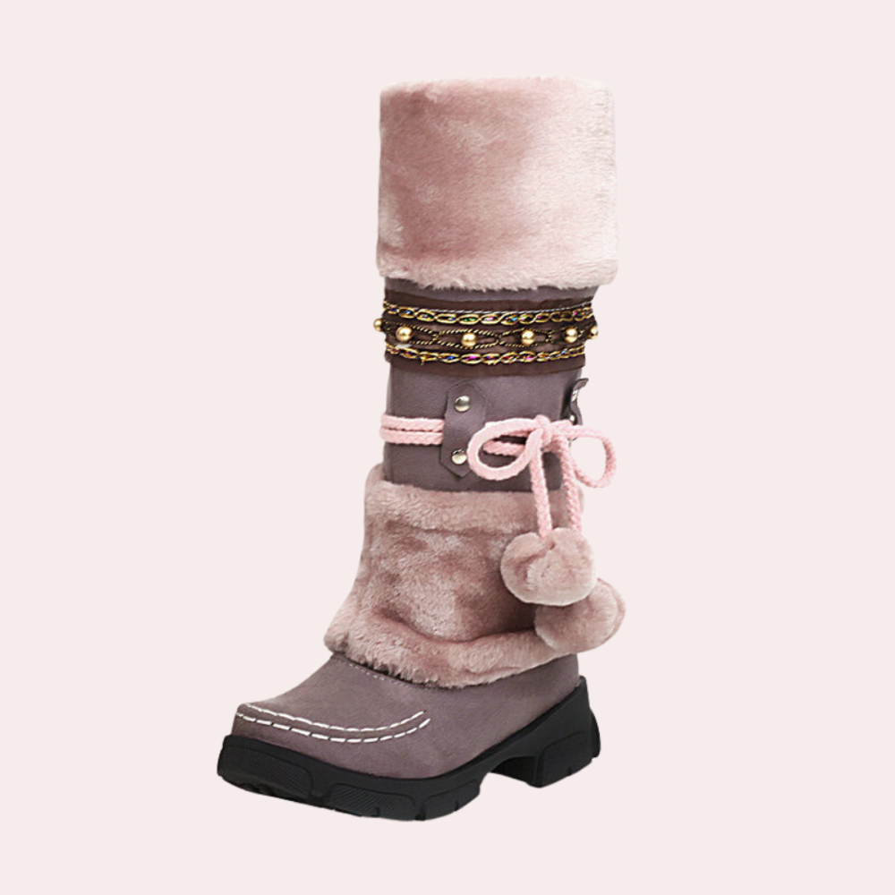 Bottes d'hiver Angelia de luxe et chaudes pour femme