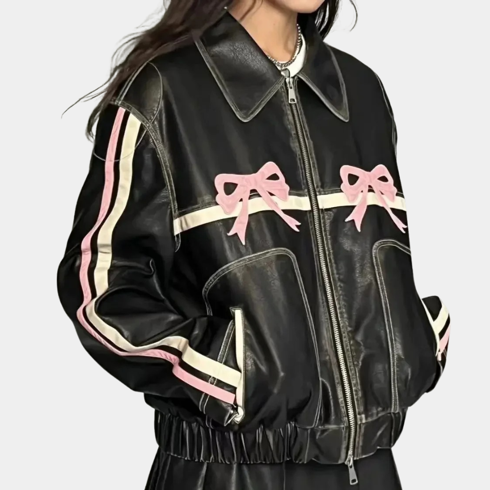 Berg-Feldt | Veste vintage pour femme avec bouton à nœud, collection d'automne
