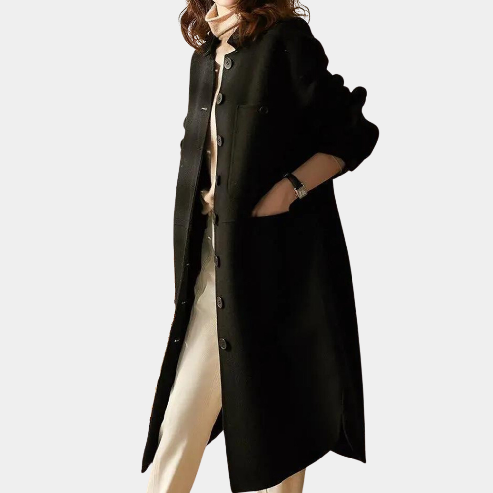 Berg-Feldt | Lange und warme Trenchcoat für Damen, perfekt für den Winter