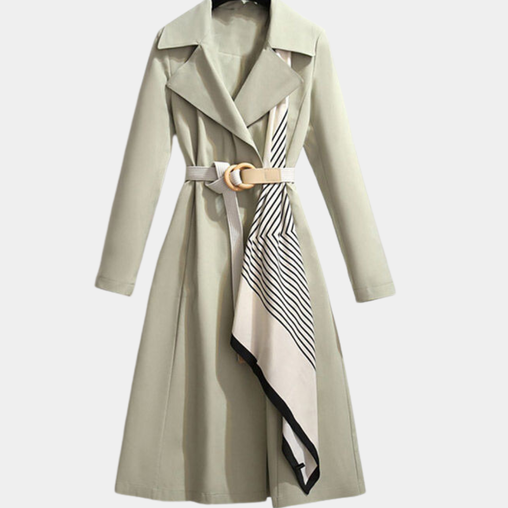 Berg-Feldt | Eleganter Herbst-Trenchcoat mit Gürtel für Frauen