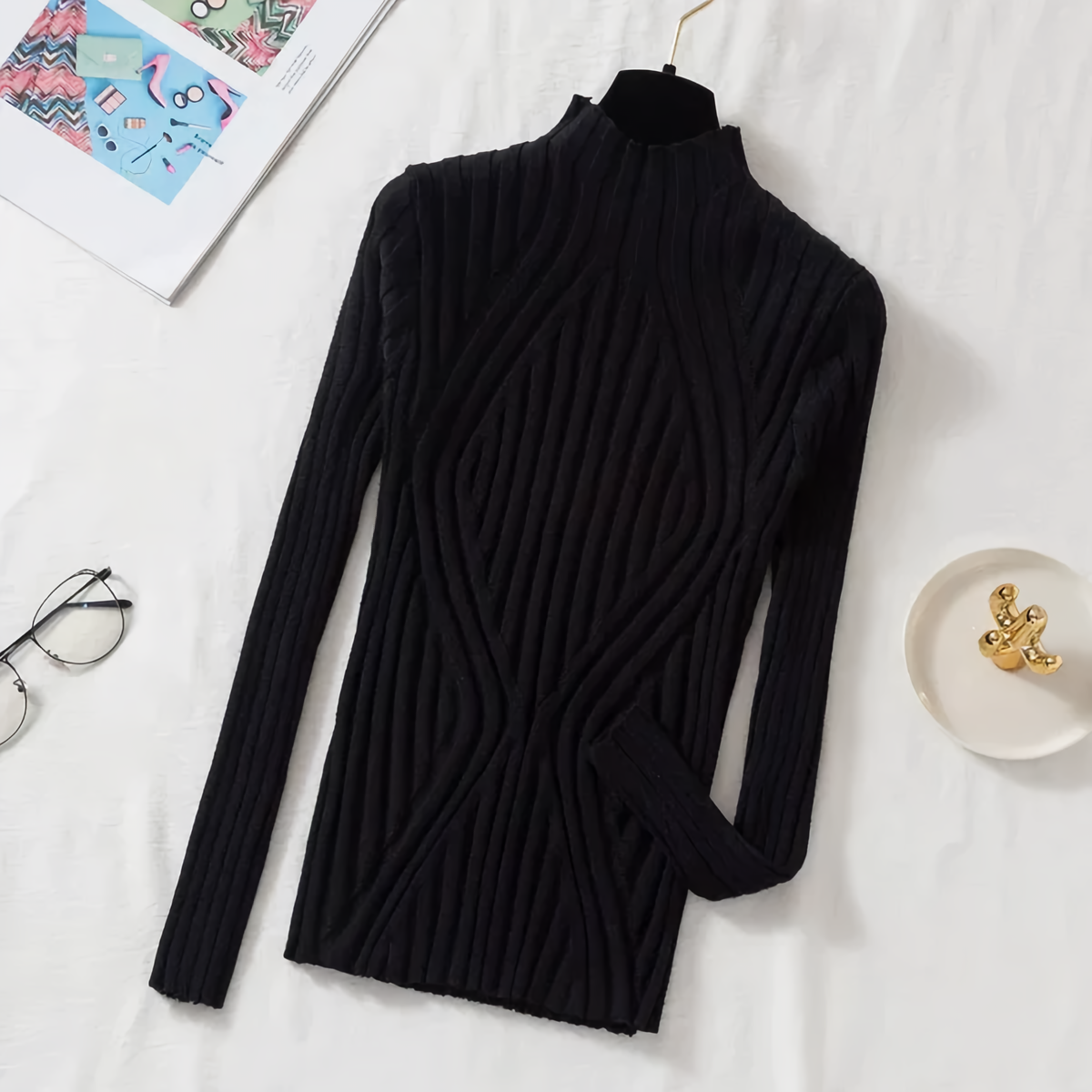 Damen Rollkragenpullover Constance: Modern & stylisch