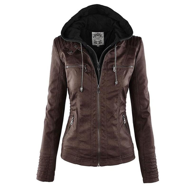 Berg-Feldt | Kurze Herbstjacke mit Kapuze und Reißverschlüssen