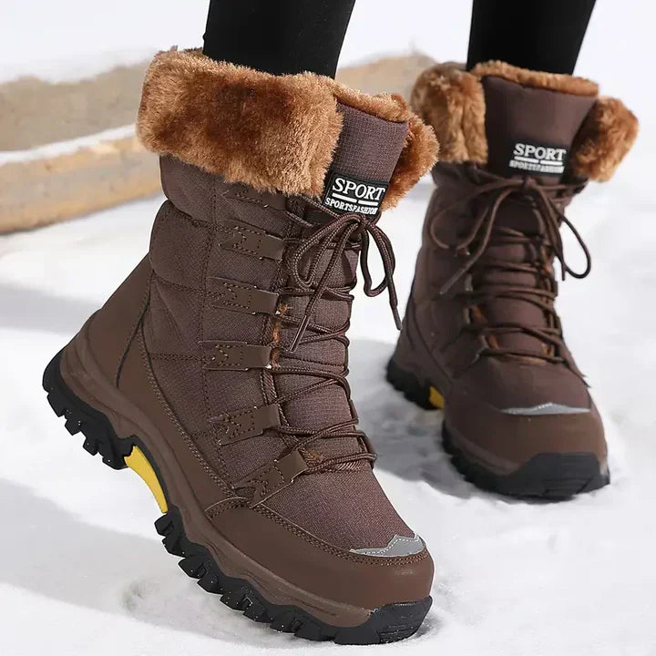 Berg-Feldt Bottes d'hiver chaudes et imperméables