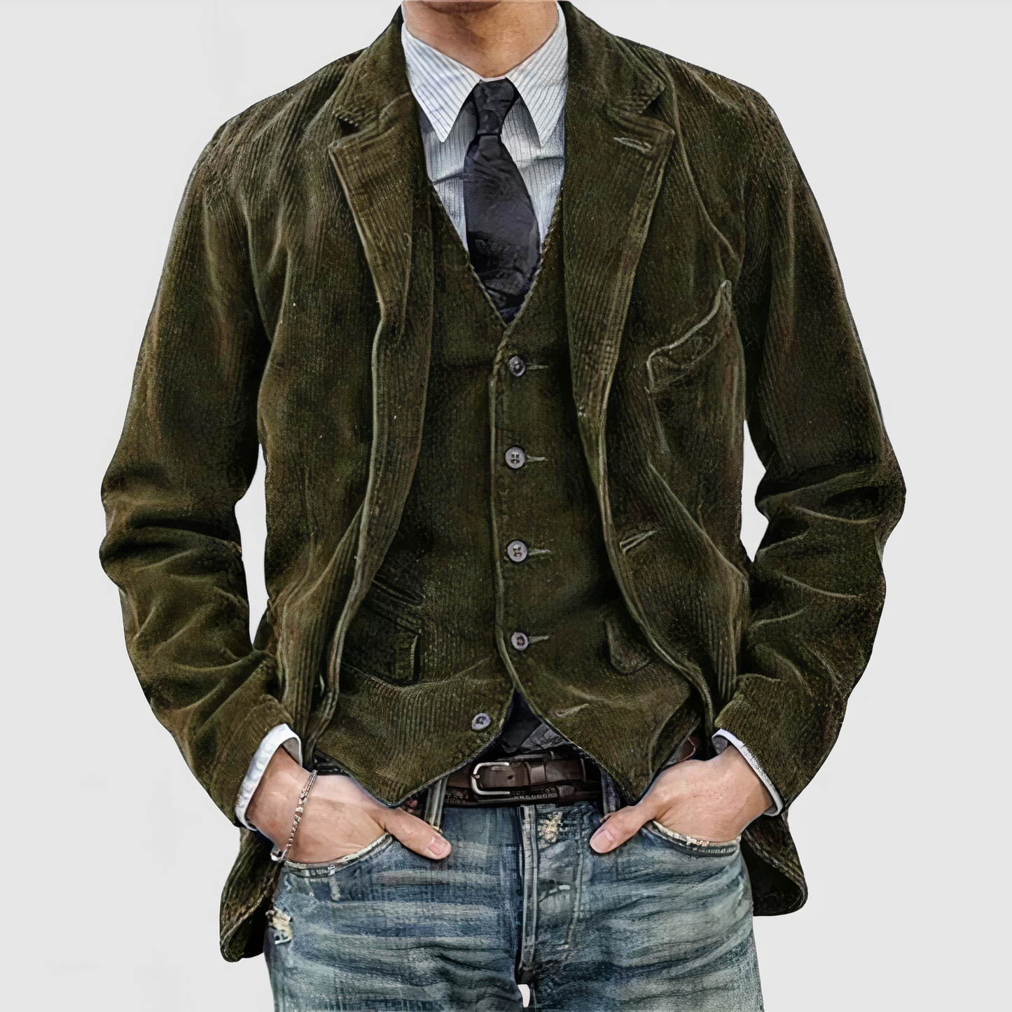 Berg-Feldt | Lässige Cordjacket