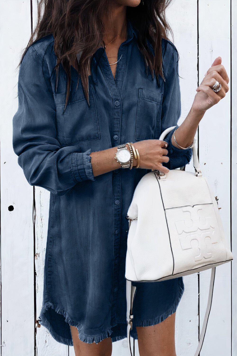 Modernes Vintage Jeanskleid - Esca