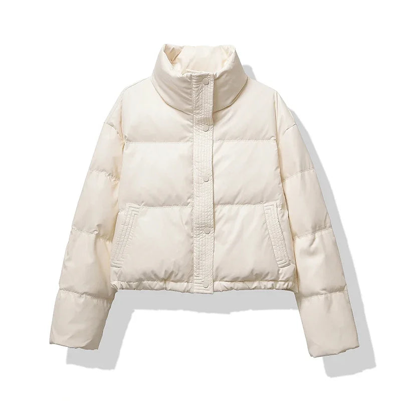 Berg-Feldt | Stylische Schwarze Daunenjacke für Frauen Gemütliche Winterwärme