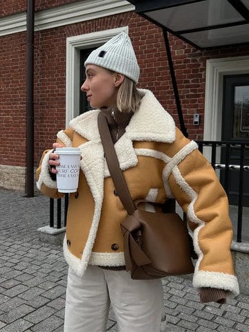 Berg-Feldt | Manteau d'hiver grande taille pour femme : confortable, stylé et chaud