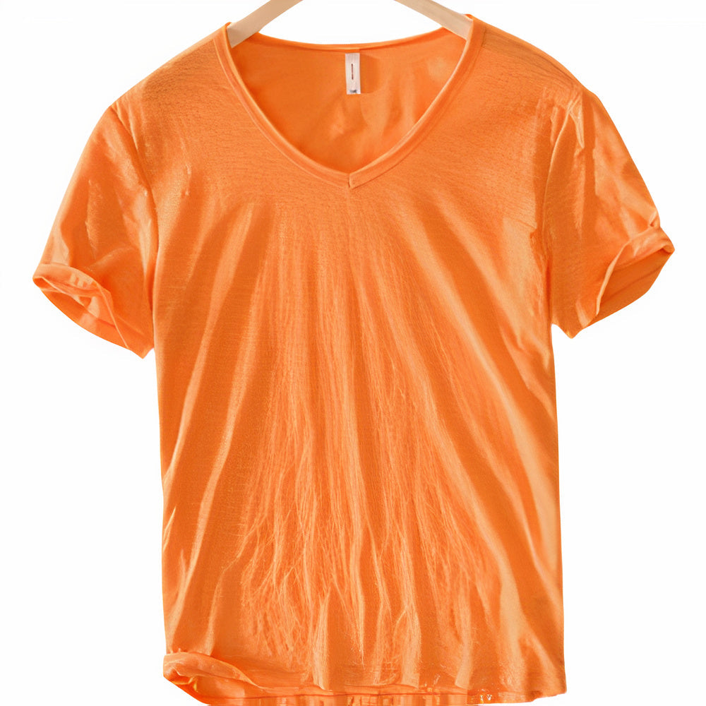 T-shirt en coton et lin pour l'été - Geno