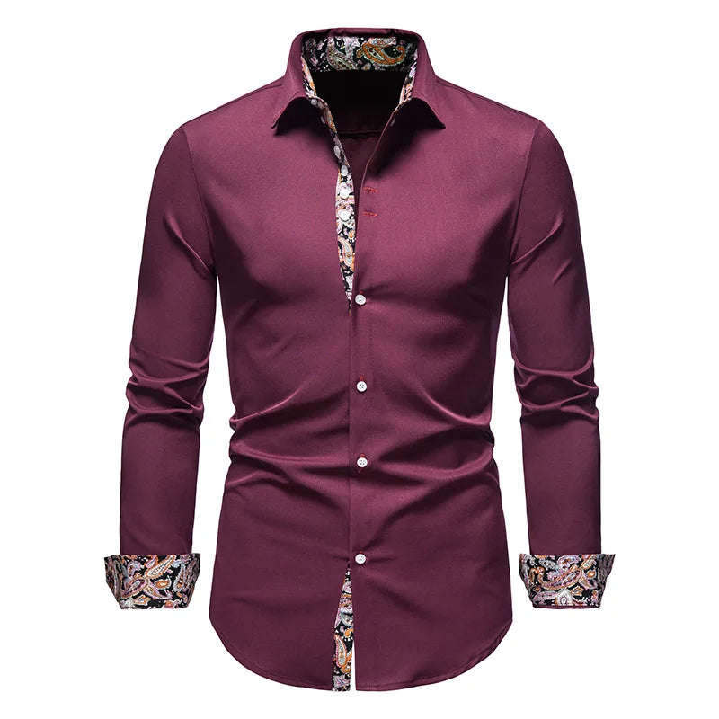 Fudus Hemden mit Paisley-Muster