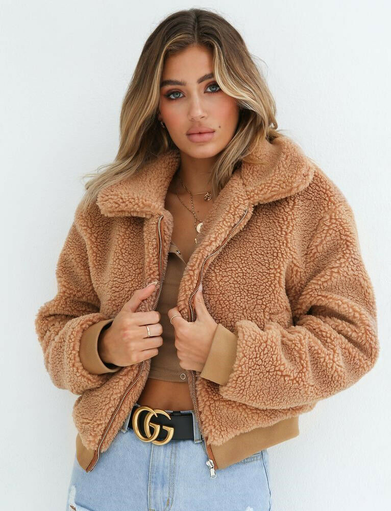 Berg-Feldt | Fluffy Plüschjacke