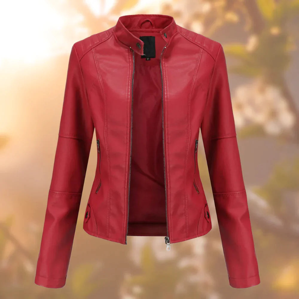 Veste en cuir pour femme de Halle