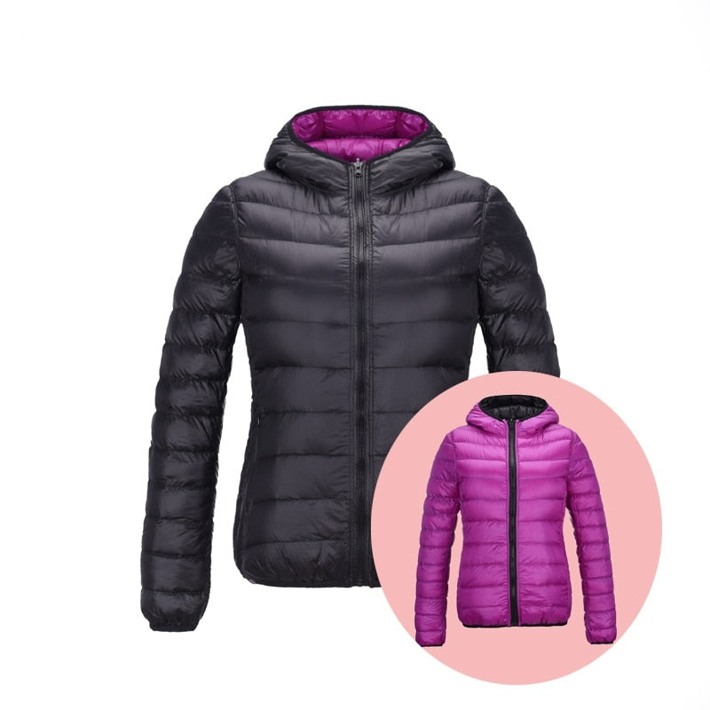 Berg-Feldt | Harmonie umkehrbar Ultra Light Daunenjacke