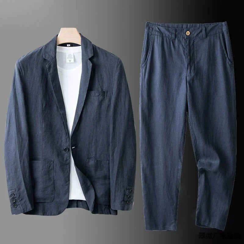Blazer et pantalon en lin : L'ensemble KÄTHE