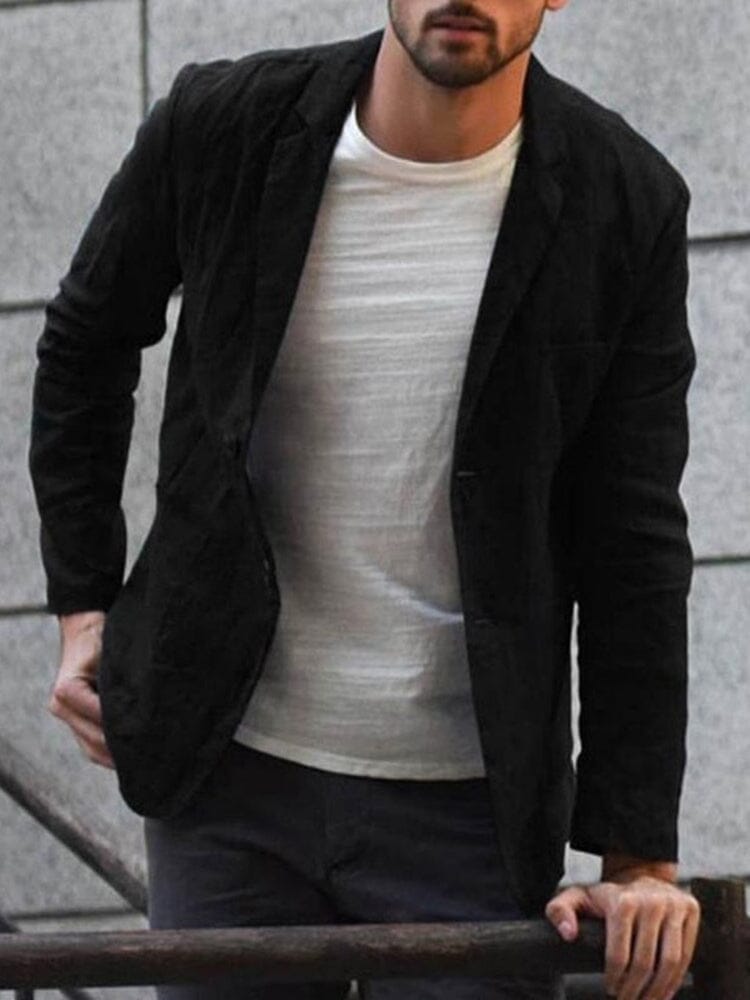 Blazer en coton pour homme Carl – coupe décontractée