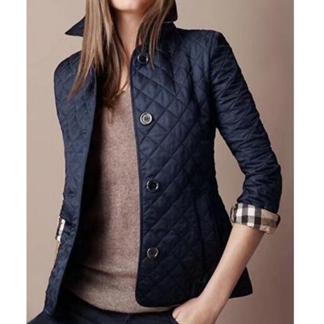 Berg-Feldt | Veste à Carreaux Élégante pour Femme avec Col Revers