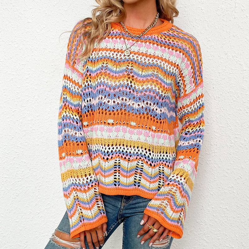 Berg-Feldt | Cardigan coloré en acrylique tendance et confortable
