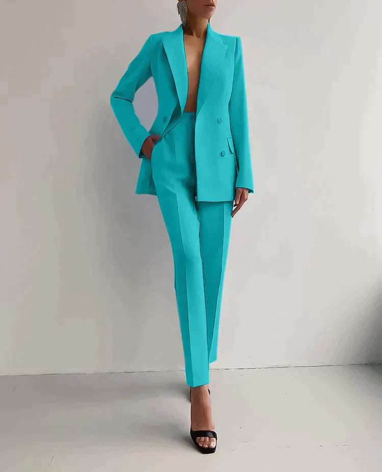 Ensemble blazer et pantalon Avelena pour femme
