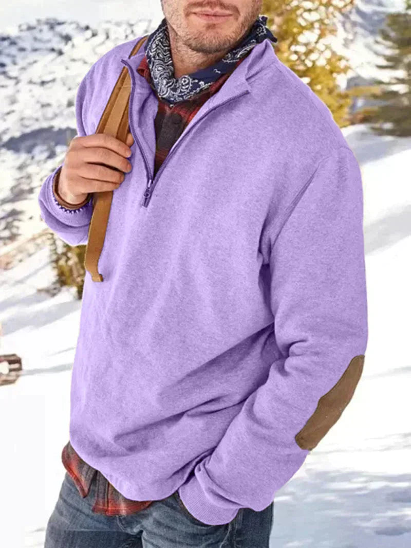 Berg-Feldt | Herbstpullover mit Reverskragen