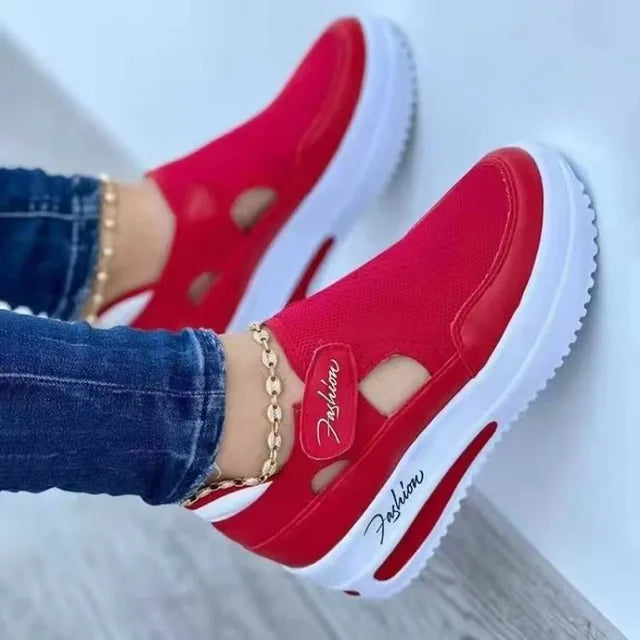 Orthopädische Baumwoll-Sneaker von Berg-Feldt für den Sommer