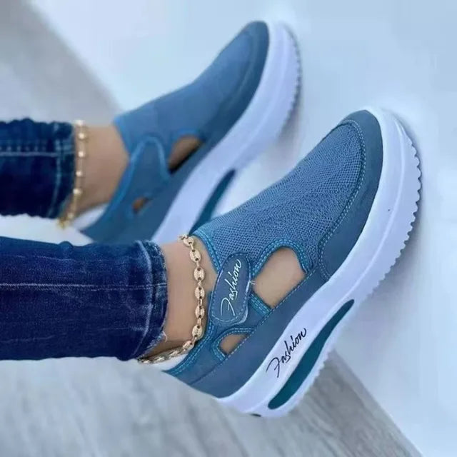 Orthopädische Baumwoll-Sneaker von Berg-Feldt für den Sommer